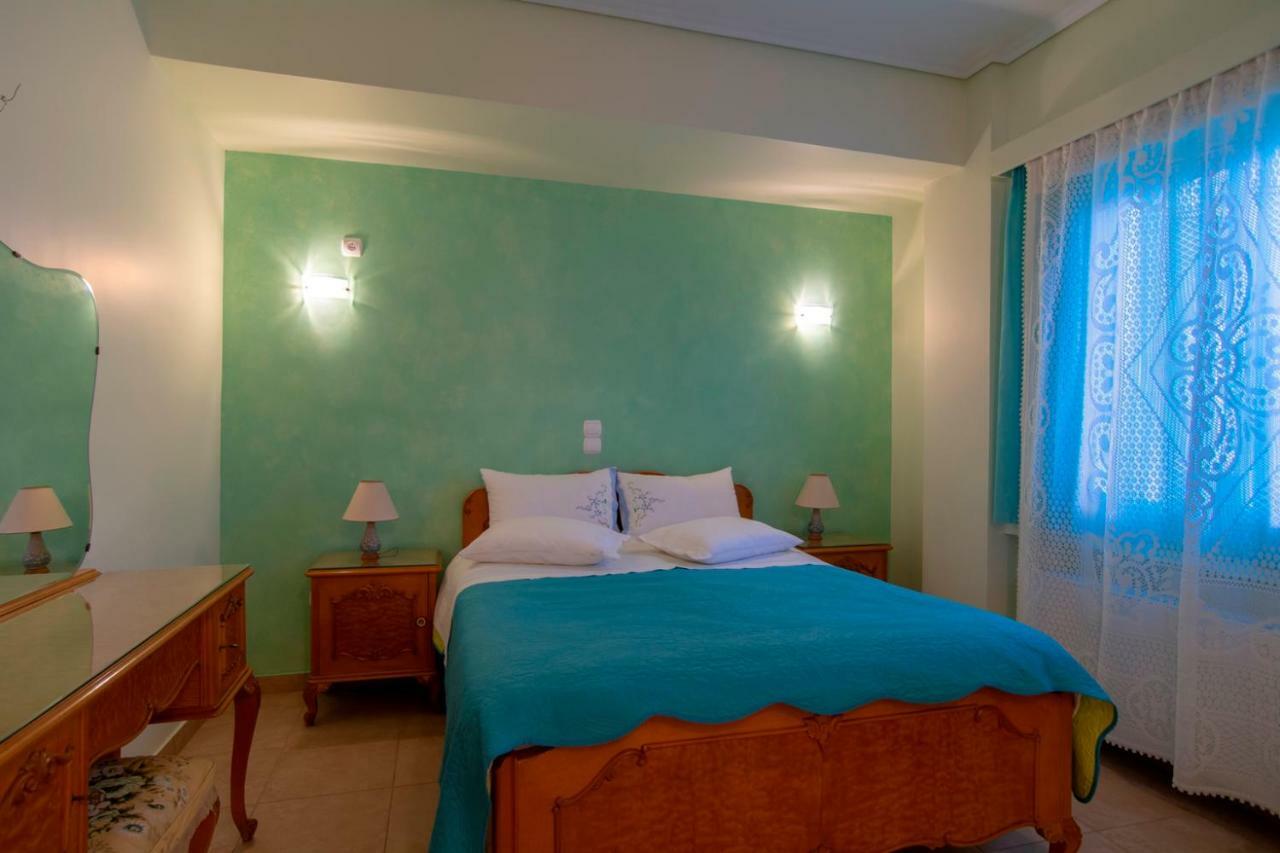 Villa Maira Luxurious With Private Swimming Pool Korfos Exterior photo